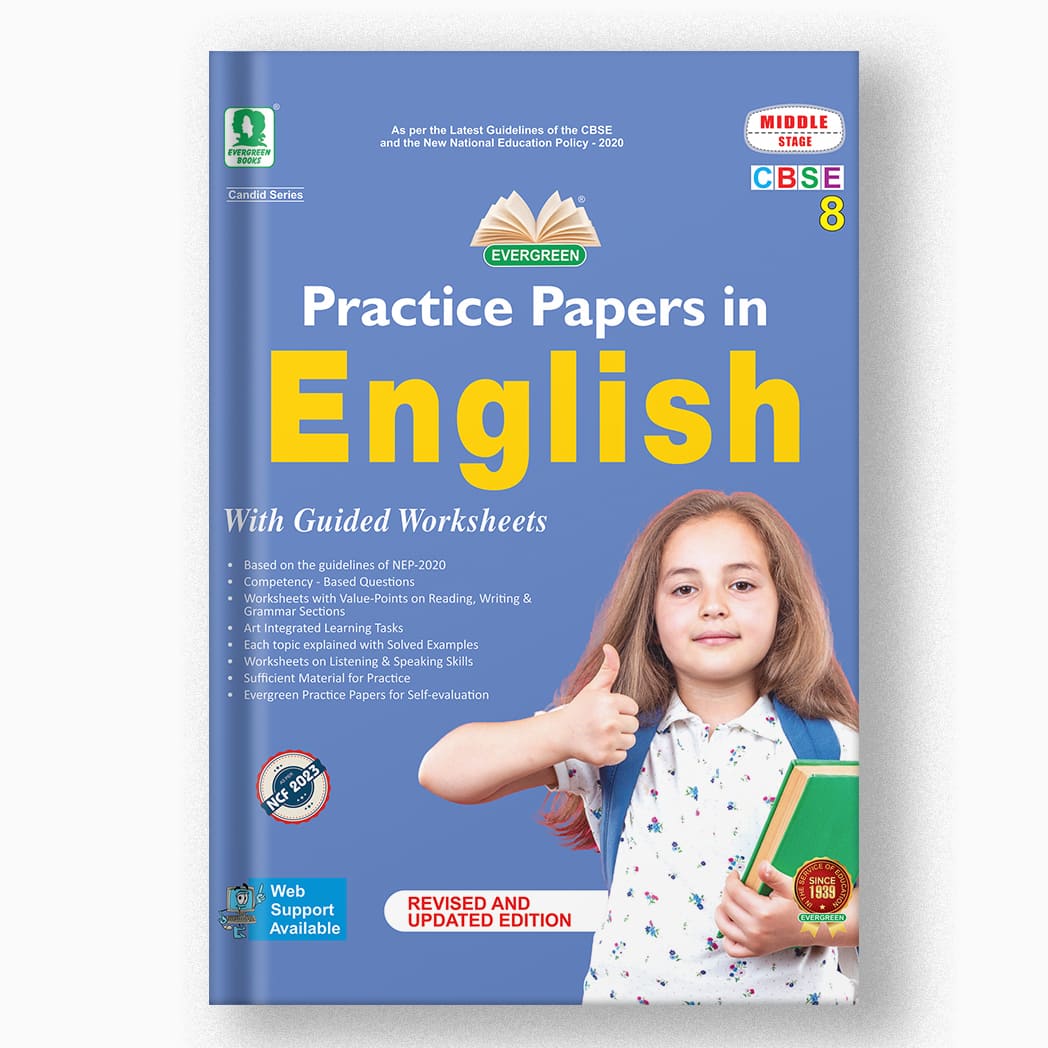 Candid Practice Papers In English- 8