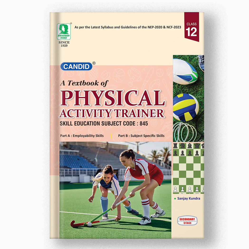 Candid A Textbook of Physical Activity Trainer -12 (Code: 845)