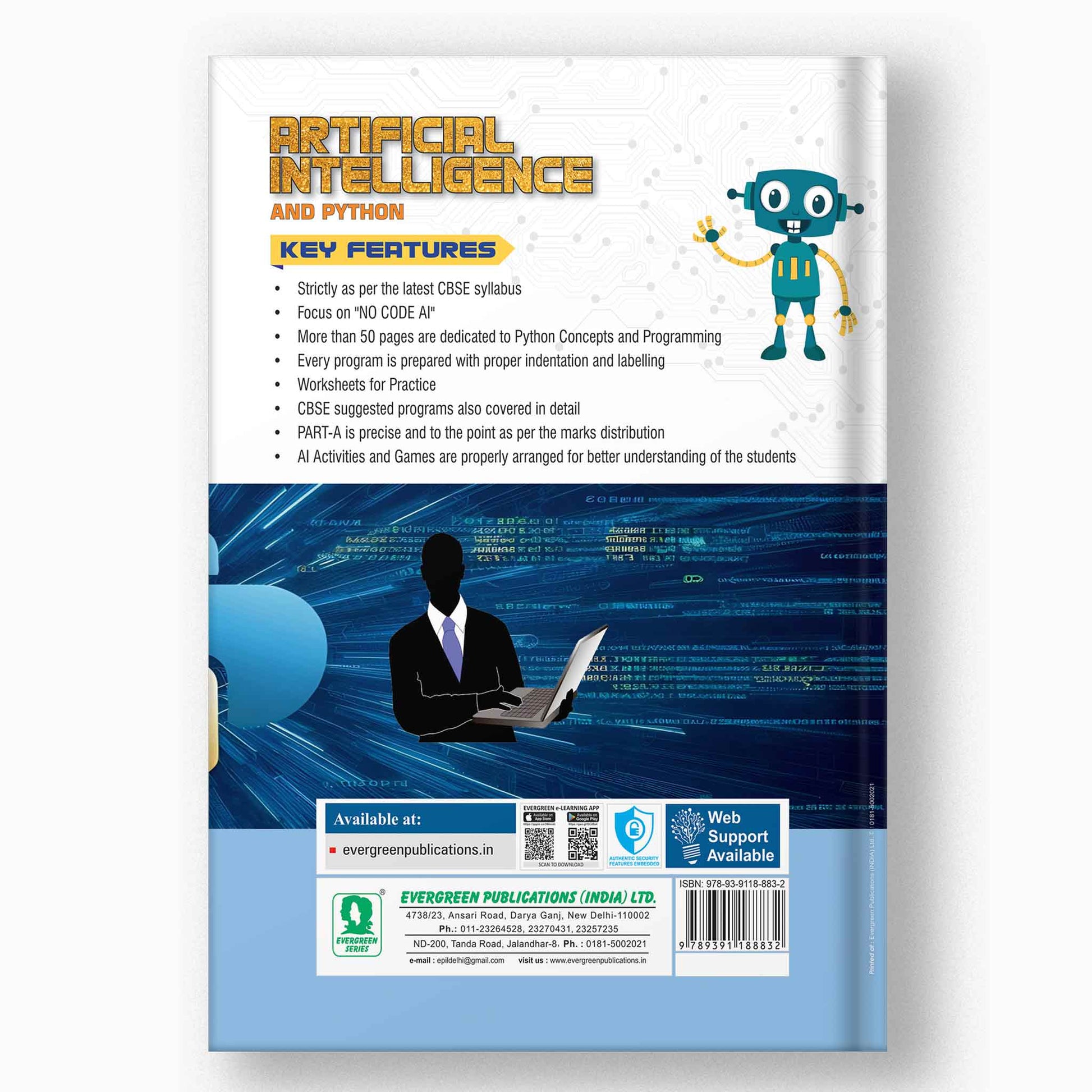 Buy Class 10 CBSE Artificial Intelligence & Python Book | NCERT Book