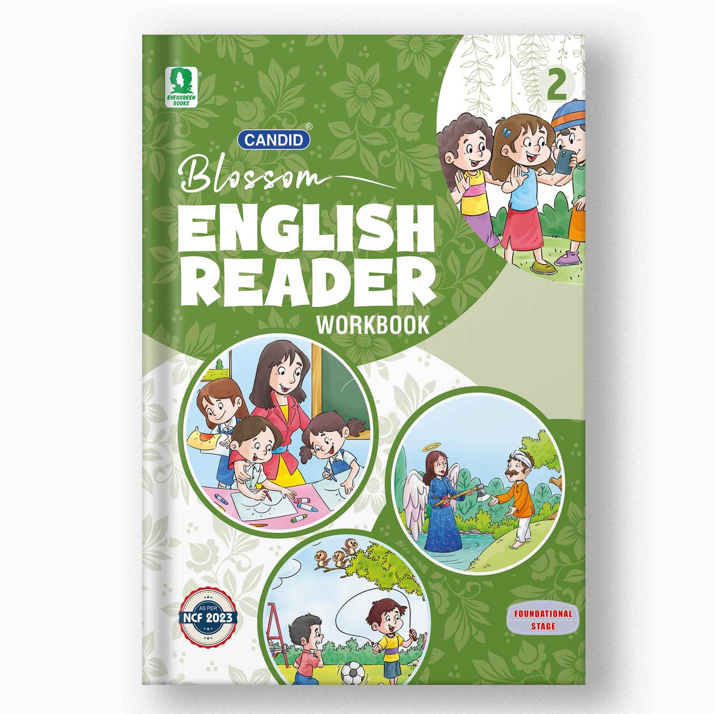 Candid Blossom English Reader Workbook - 2