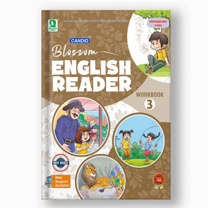 Candid Blossom English Reader Workbook - 3