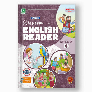 Candid Blossom English Reader Workbook - 4