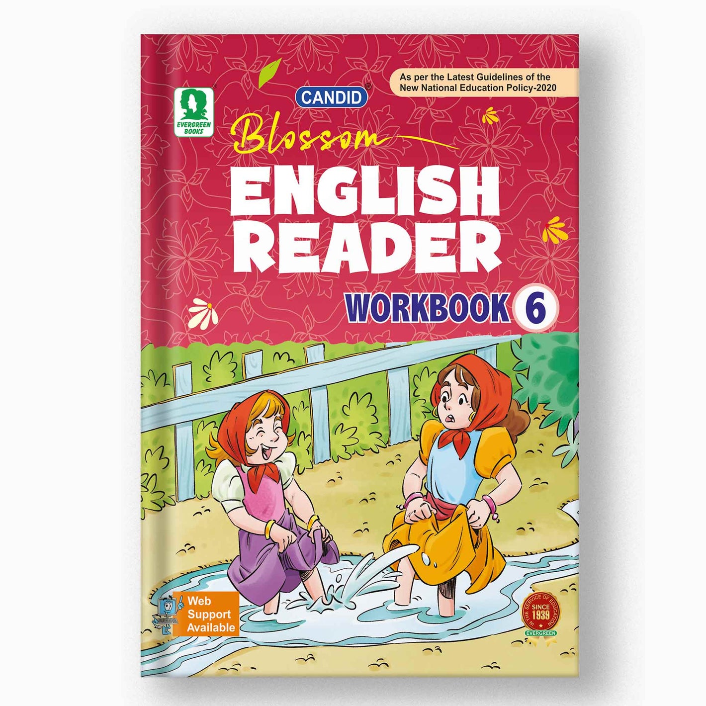 Candid Blossom English Reader Workbook - 6