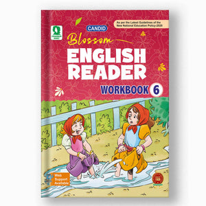 Candid Blossom English Reader Workbook - 6