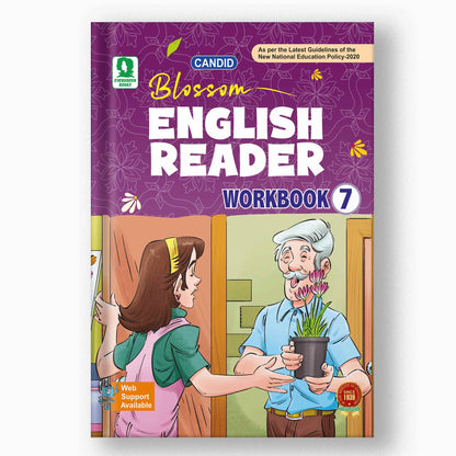 Candid Blossom English Reader Workbook - 7