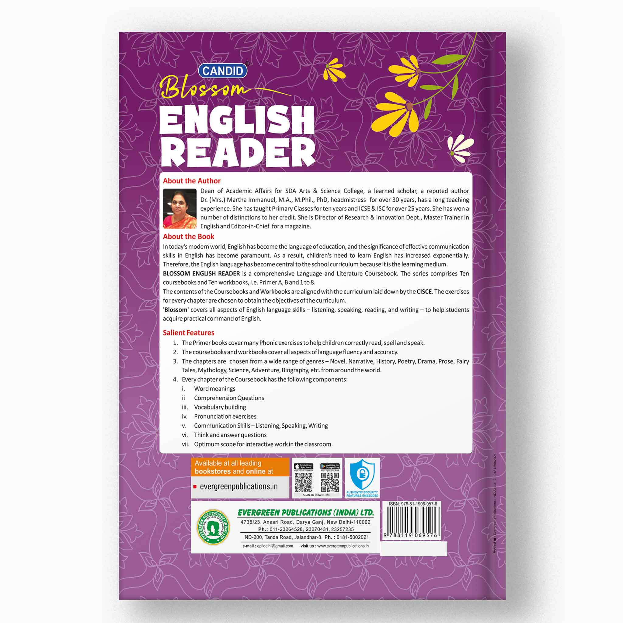 Candid Blossom English Reader Workbook - 7