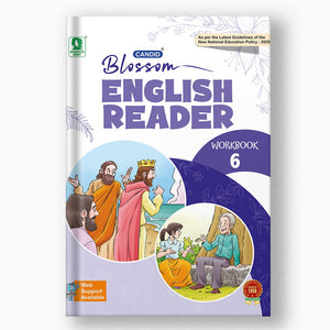 Candid Blossom English Reader Workbook - 6