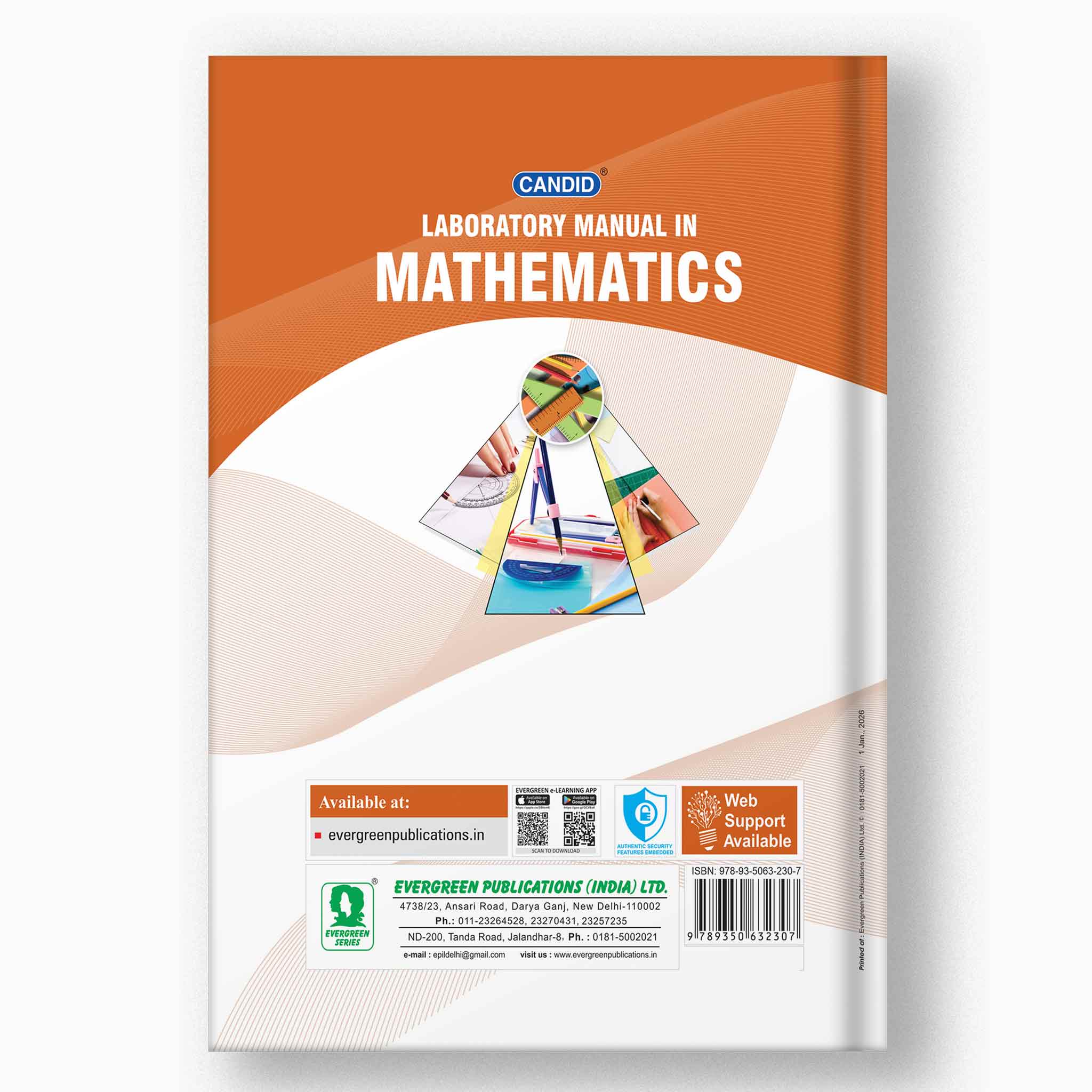 Buy CBSE Class 8 Mathematics Laboratory Manual | NCERT Books