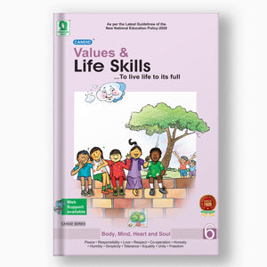 Class 6 Candid Values & Life Skills Book Front