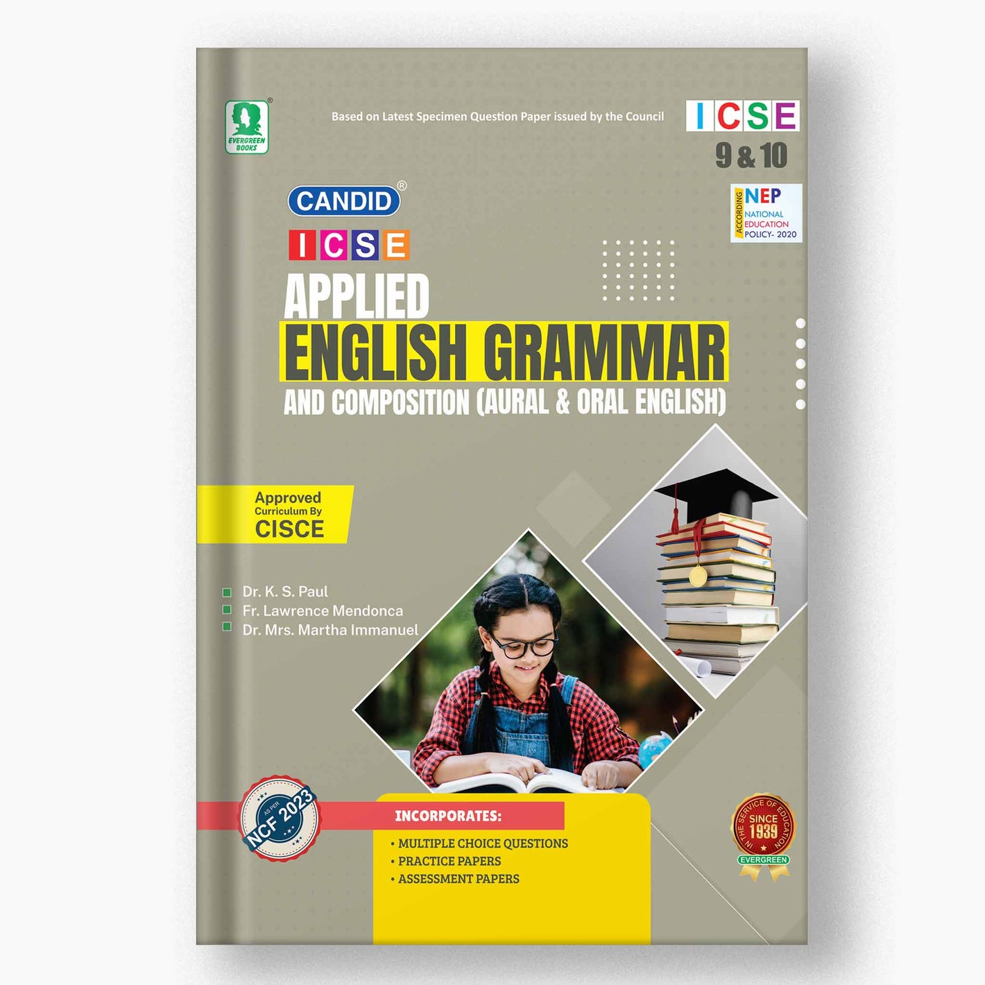 Candid ICSE Applied English Grammar and Composition 9 & 10