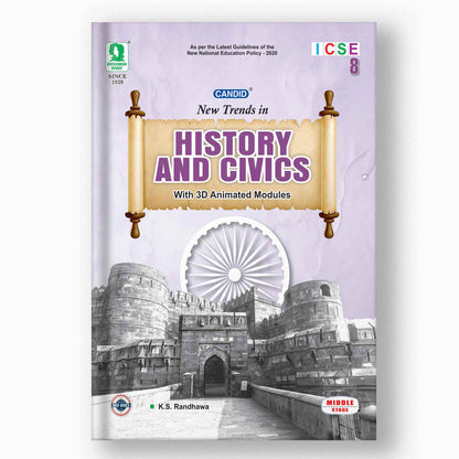 New Trends in ICSE History and Civics - 8
