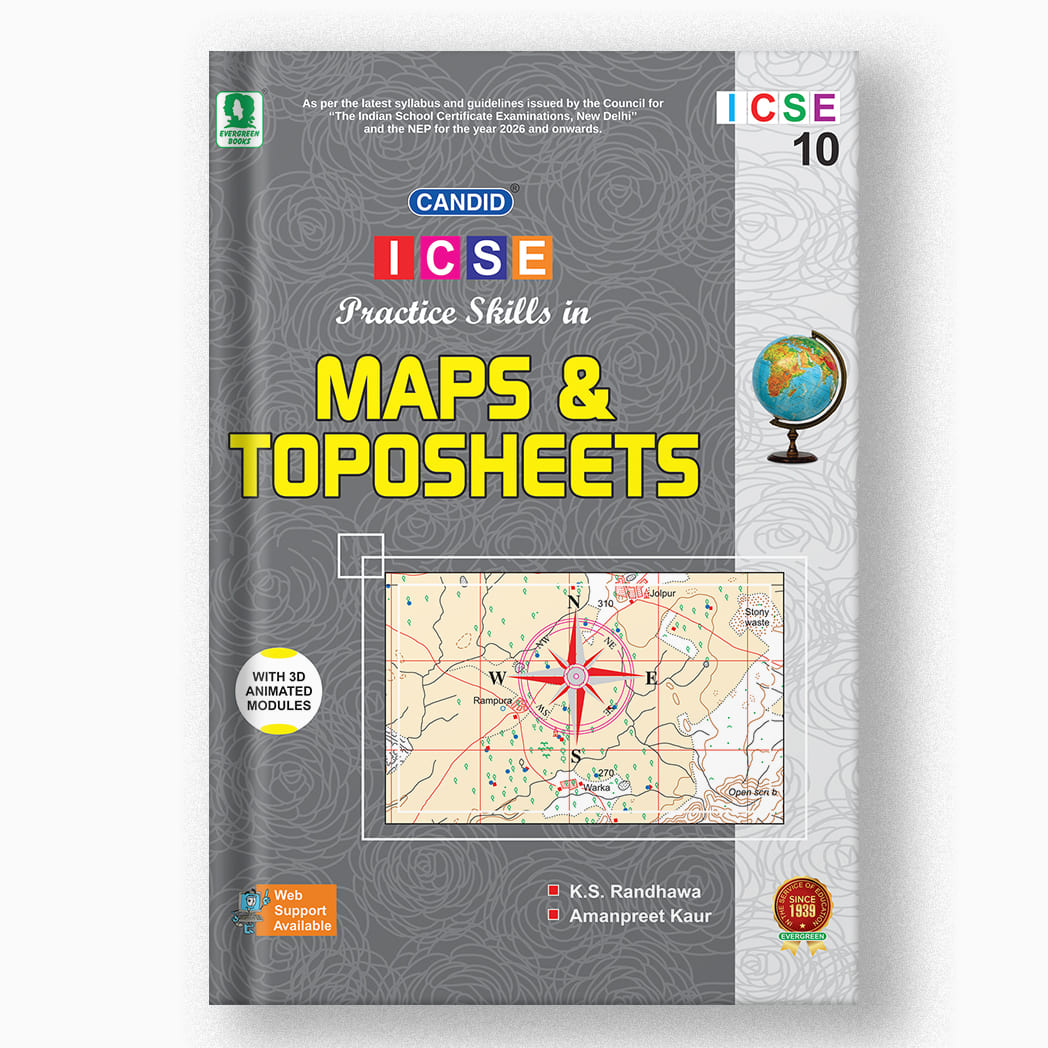 Buy ICSE Class 10 Practice Skills In Maps And Toposheets