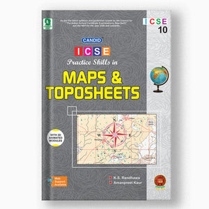 ICSE PRACTICE SKILLS IN MAPS AND TOPOSHEETS - 10
