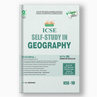 ICSE SELF-STUDY IN GEOGRAPHY - 10