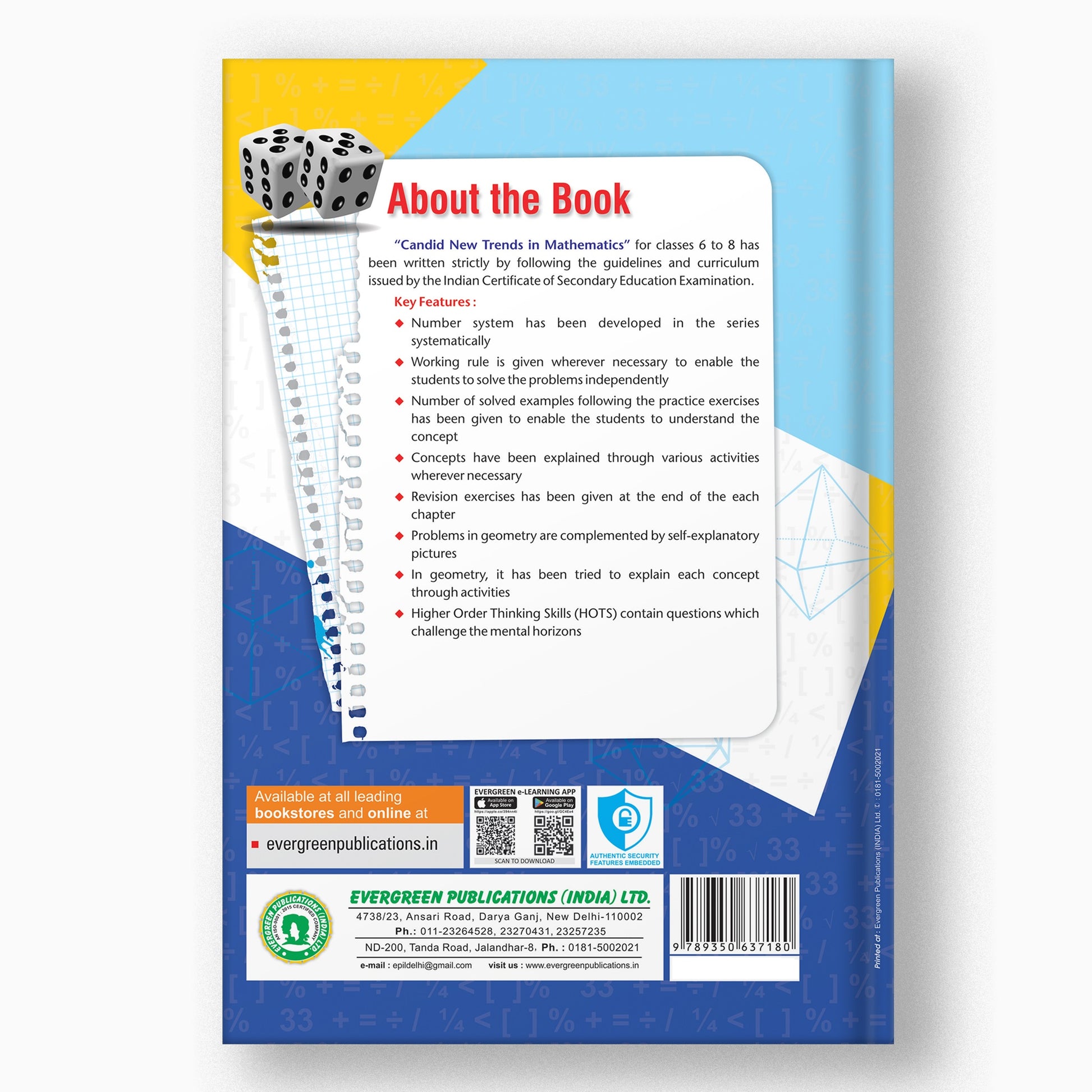 ICSE Class 6 Candid New Trends in ICSE Mathematics Back
