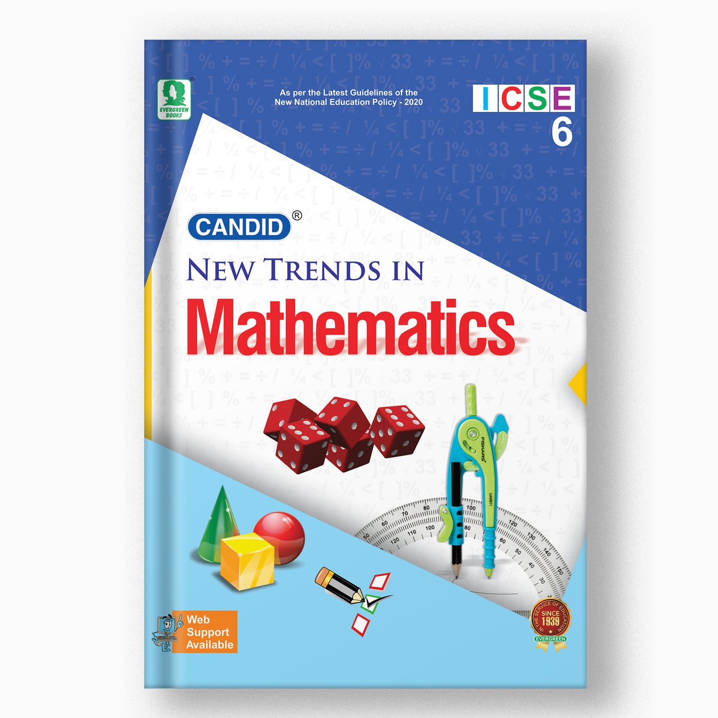 ICSE Class 6 Candid New Trends in ICSE Mathematics Front