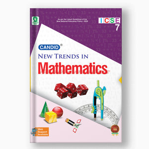 ICSE Class 7 Candid New Trends in ICSE Mathematics Front