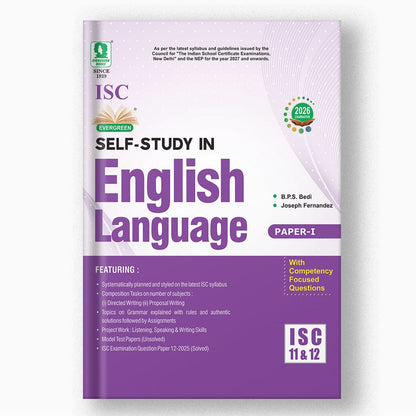 ISC Self-Study In English Language (Paper I) - 12