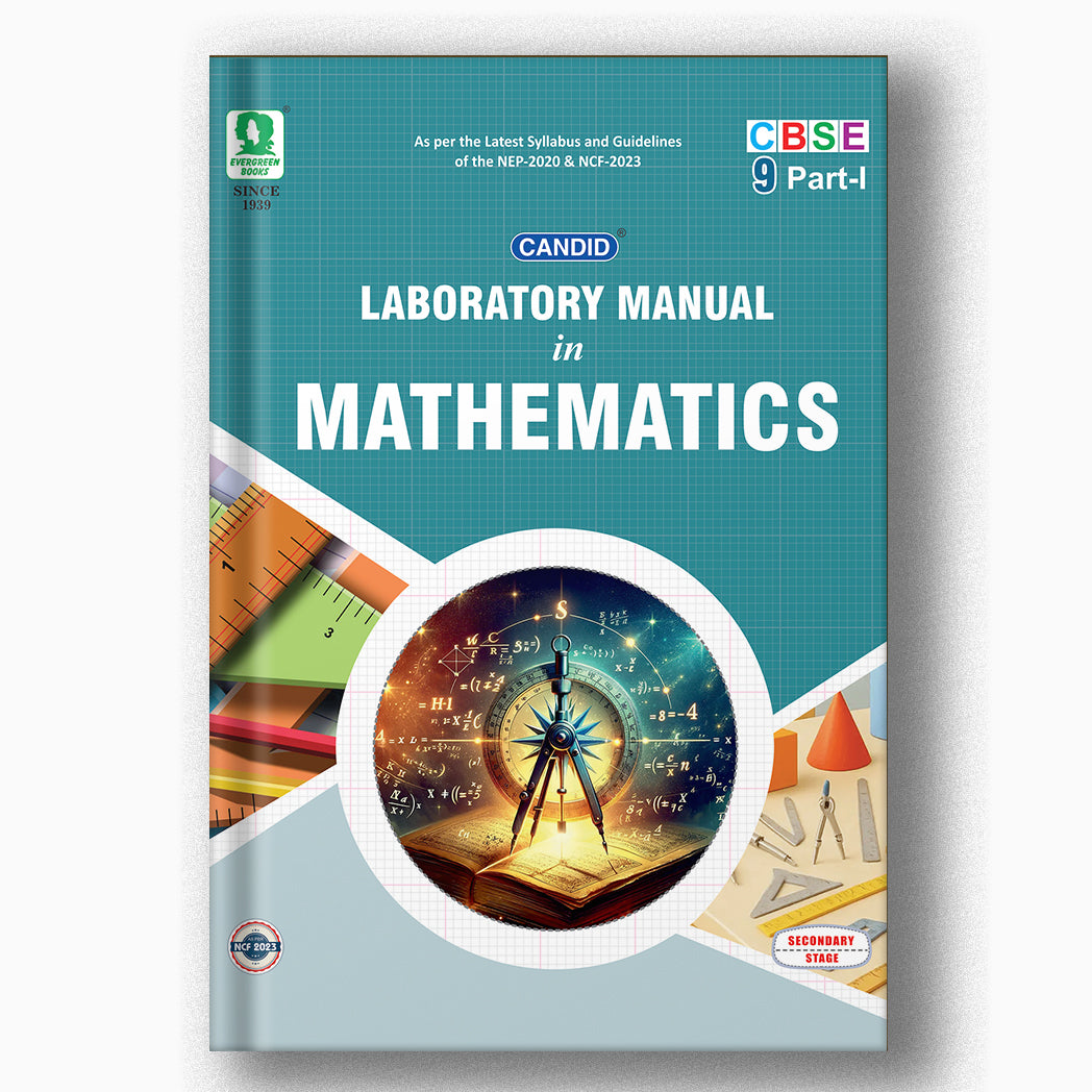 Candid Laboratory Manual In Mathematics - 9 Part - 1