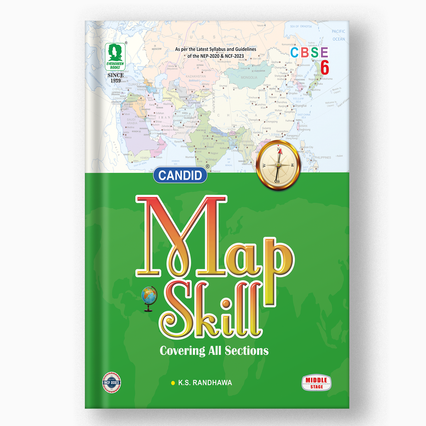 Candid CBSE Map Skill - 6
