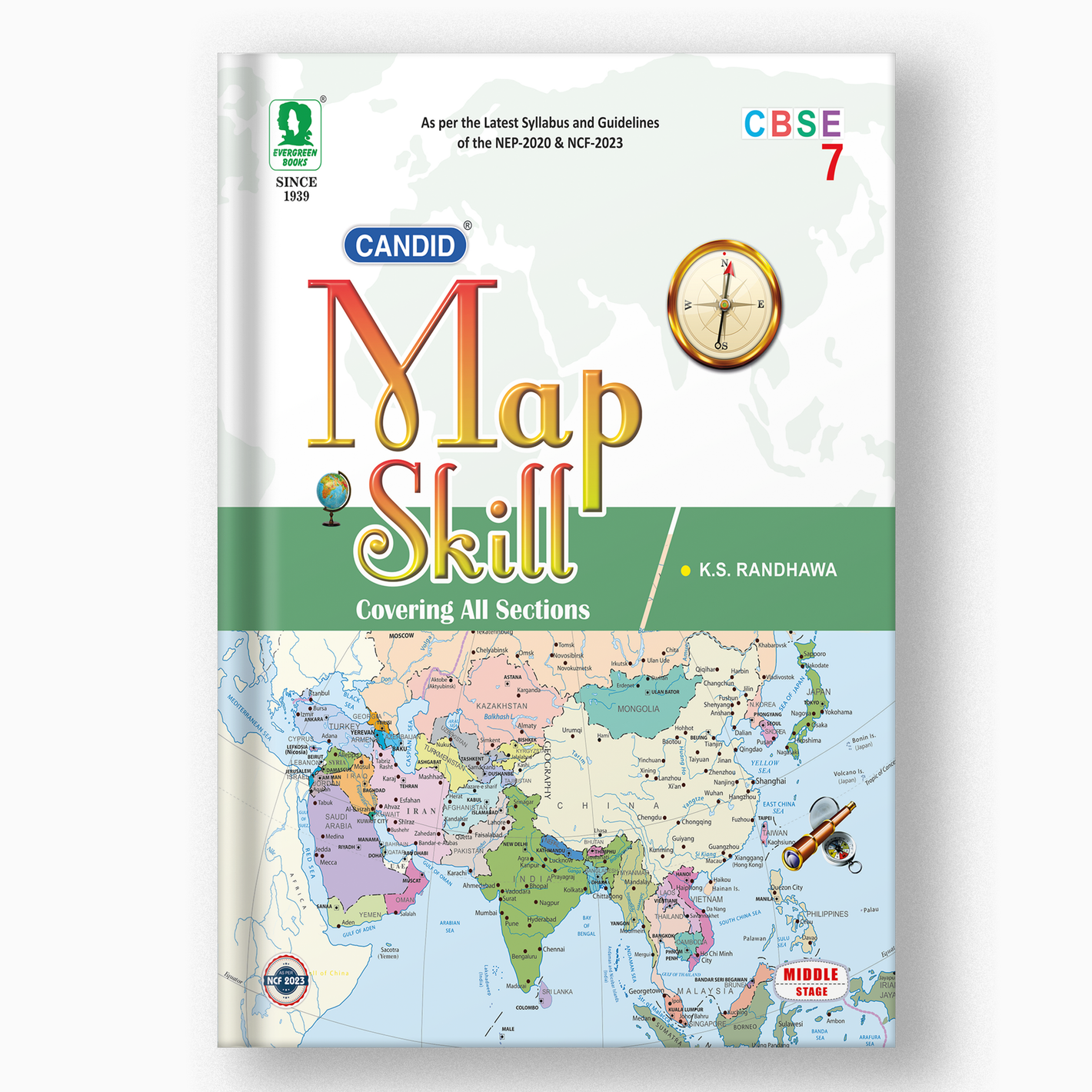 Candid CBSE Map Skill - 7