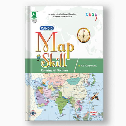 Candid CBSE Map Skill - 7