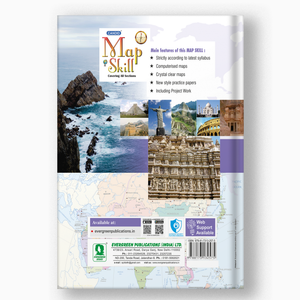 Candid CBSE Map Skill - 8 Part - I & II