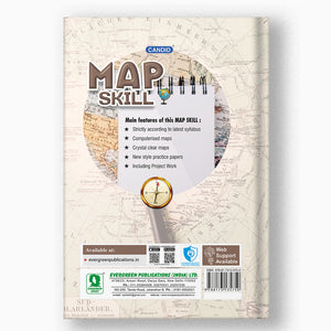 Candid CBSE Map Skill  - 9