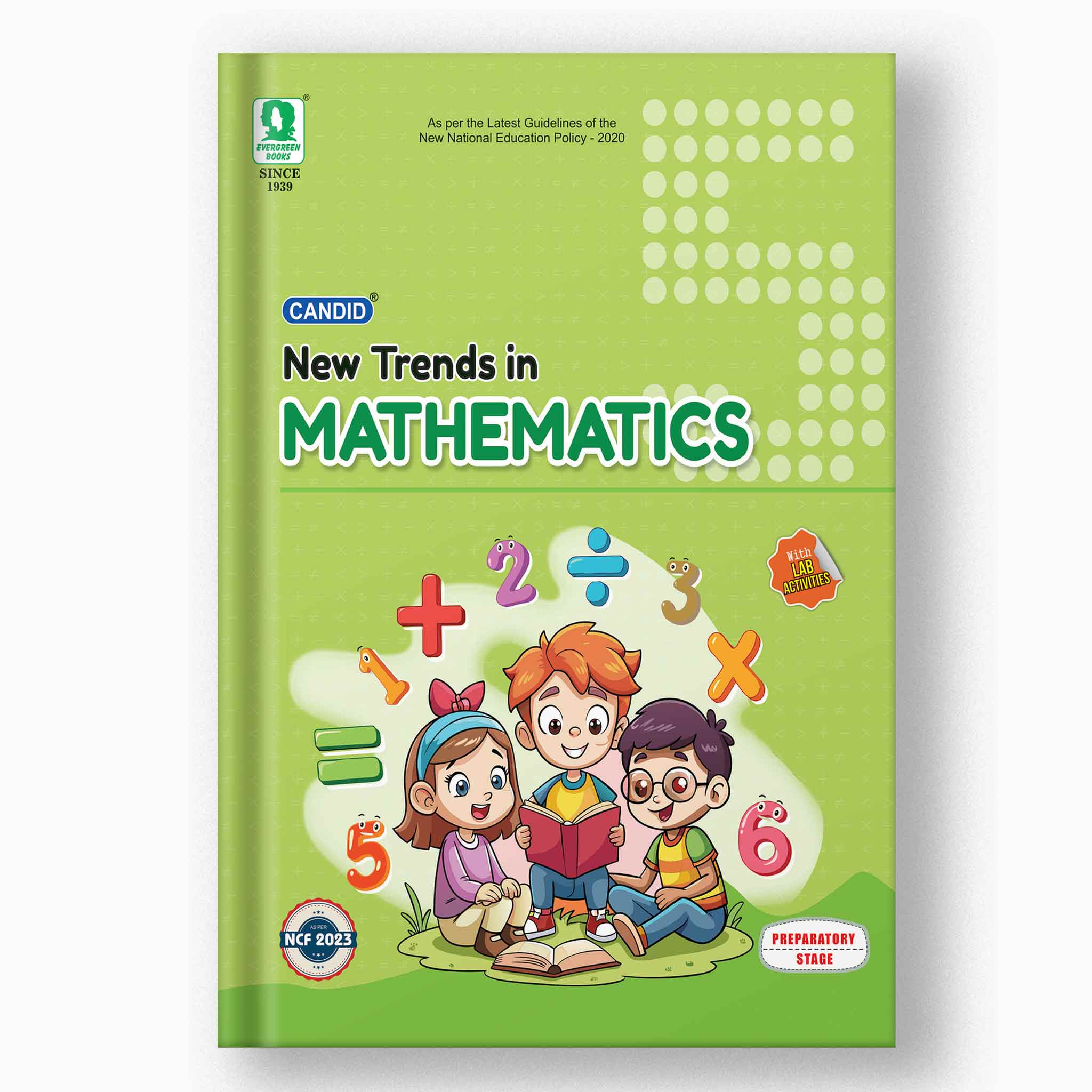 Buy Class 5 New Trends in Mathematics Textbook | Evergreen Publication