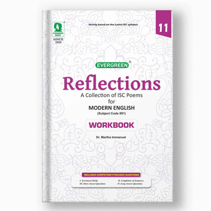 Reflections  - A collection of poems for Modern English (Code 891) - Workbook- 11