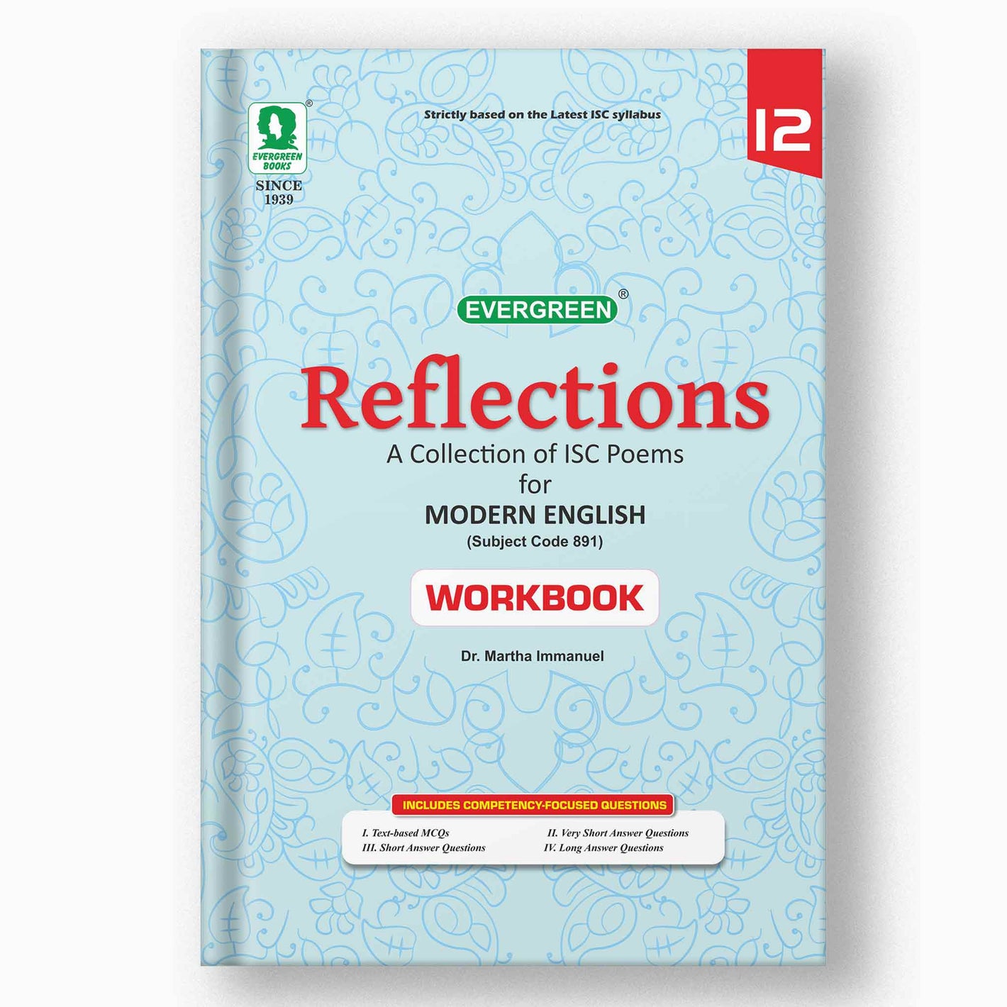 Reflections  - A collection of poems for Modern English (Code 891) - Workbook- 12