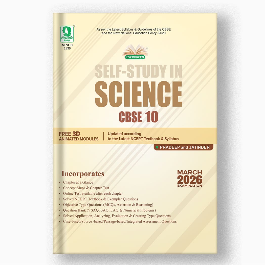 Buy NCERT, ICSE, CBSE, ISC Self Study Book for class 9-12 | Evergreen