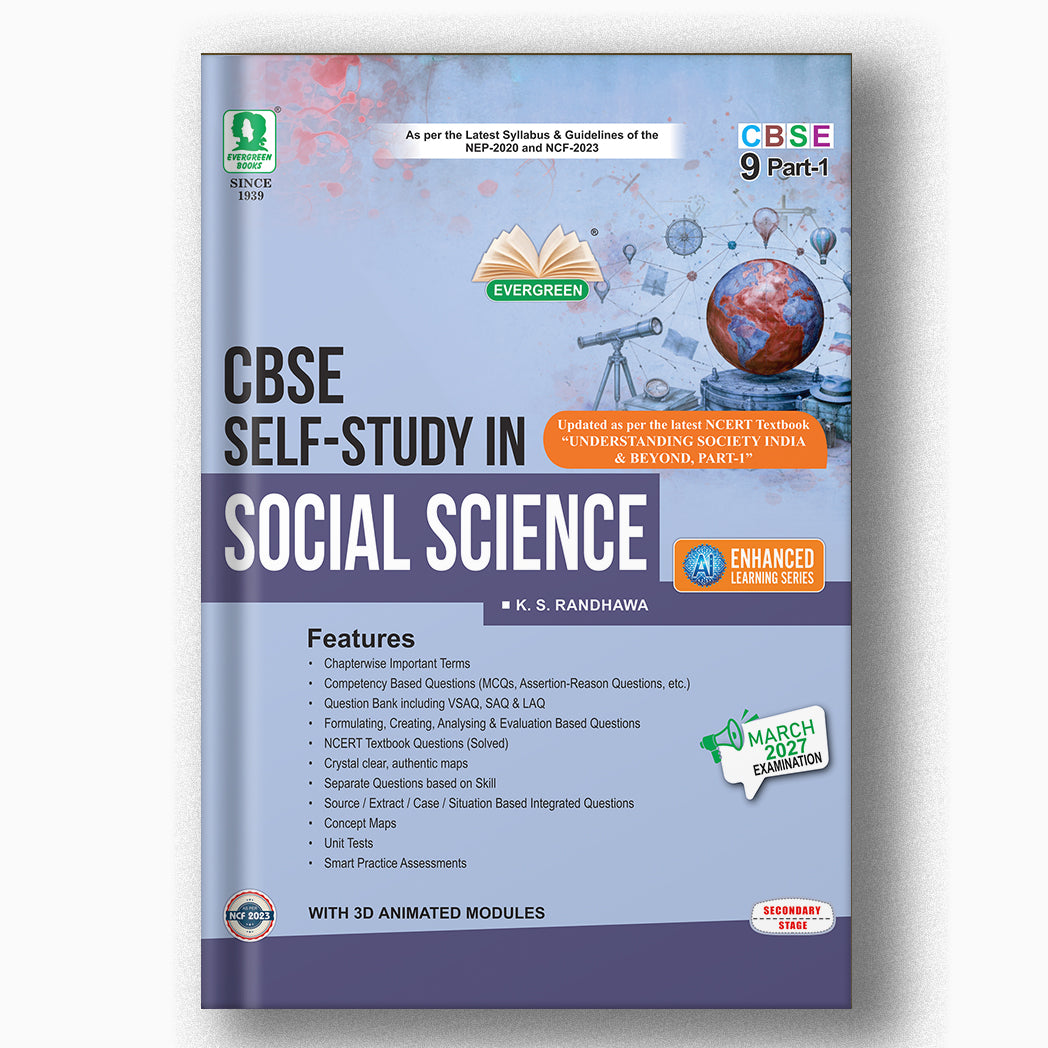CBSE Self-Study In Social Science - 09 - Part-1